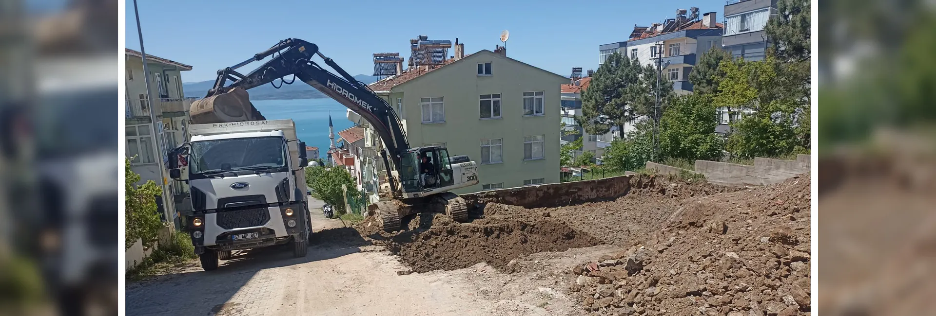 Çetin İnşaat hafriyat çalışması, Sinop